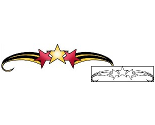 Shooting Star Tattoo Astronomy tattoo | PPF-02124