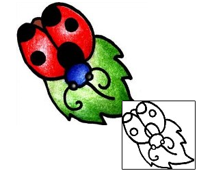 Ladybug Tattoo Insects tattoo | PPF-02201