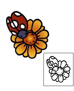 Ladybug Tattoo Insects tattoo | PPF-02225