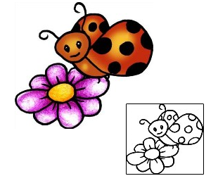 Ladybug Tattoo Insects tattoo | PPF-02237
