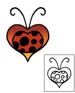 Ladybug Tattoo For Women tattoo | PPF-02239