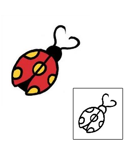 Ladybug Tattoo Insects tattoo | PPF-02242