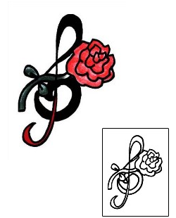 Music Tattoo Miscellaneous tattoo | PPF-02359