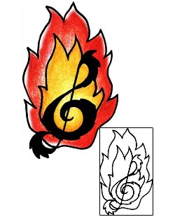 Fire – Flames Tattoo Miscellaneous tattoo | PPF-02432
