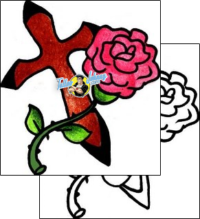 Rose Tattoo plant-life-rose-tattoos-pablo-paola-ppf-02475