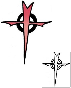Cross Tattoo Religious & Spiritual tattoo | PPF-02480
