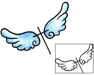 Wings Tattoo Religious & Spiritual tattoo | PPF-02495