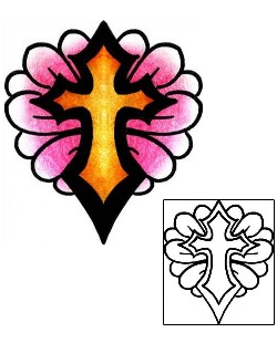 Cross Tattoo Miscellaneous tattoo | PPF-02553