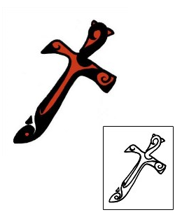 Cross Tattoo Miscellaneous tattoo | PPF-02554