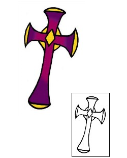 Cross Tattoo Miscellaneous tattoo | PPF-02555