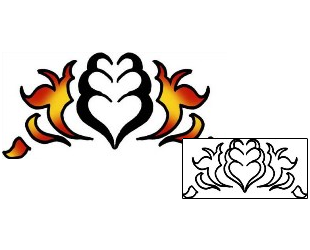 Heart Tattoo Miscellaneous tattoo | PPF-02618