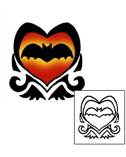 Bat Tattoo Miscellaneous tattoo | PPF-02620