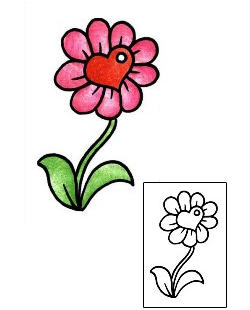 Daisy Tattoo Specific Body Parts tattoo | PPF-02621