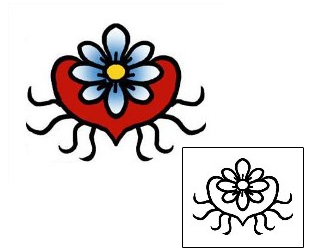 Heart Tattoo Miscellaneous tattoo | PPF-02624