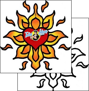 Sun Tattoo heart-tattoos-pablo-paola-ppf-02630
