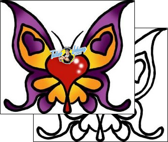 Heart Tattoo butterfly-tattoos-pablo-paola-ppf-02632