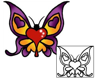 Butterfly Tattoo Insects tattoo | PPF-02632