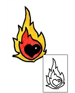 Fire – Flames Tattoo Miscellaneous tattoo | PPF-02633