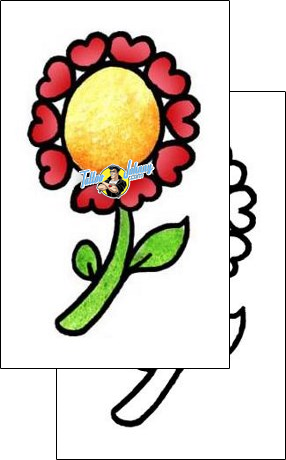 Heart Tattoo flower-tattoos-pablo-paola-ppf-02637