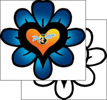 Heart Tattoo flower-tattoos-pablo-paola-ppf-02652