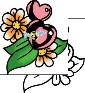 Heart Tattoo flower-tattoos-pablo-paola-ppf-02696