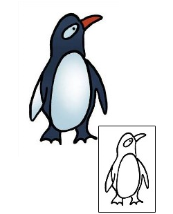 Picture of Cute Baby Penguin Tattoo