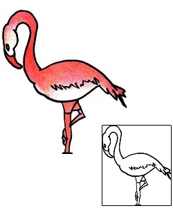 Flamingo Tattoo Specific Body Parts tattoo | PPF-02786