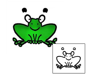 Frog Tattoo Specific Body Parts tattoo | PPF-02944