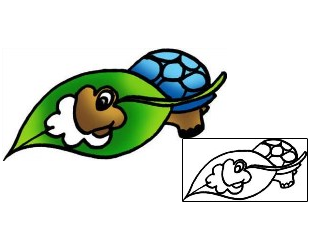 Turtle Tattoo Reptiles & Amphibians tattoo | PPF-02960