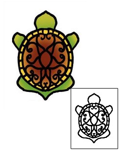 Turtle Tattoo Reptiles & Amphibians tattoo | PPF-02974