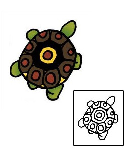 Turtle Tattoo Specific Body Parts tattoo | PPF-02978