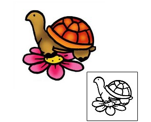 Turtle Tattoo Specific Body Parts tattoo | PPF-02981