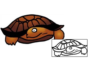 Turtle Tattoo Specific Body Parts tattoo | PPF-02986