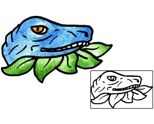 Reptiles & Amphibians Tattoo Horror tattoo | PPF-03001