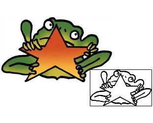 Reptiles & Amphibians Tattoo Specific Body Parts tattoo | PPF-03004