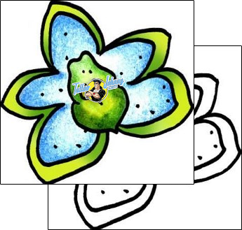 Flower Tattoo plant-life-flowers-tattoos-pablo-paola-ppf-03018