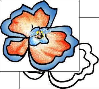 Flower Tattoo plant-life-flowers-tattoos-pablo-paola-ppf-03023