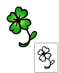 Irish Tattoo Specific Body Parts tattoo | PPF-03026