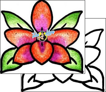 Flower Tattoo plant-life-flowers-tattoos-pablo-paola-ppf-03030