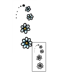 Daisy Tattoo Specific Body Parts tattoo | PPF-03035