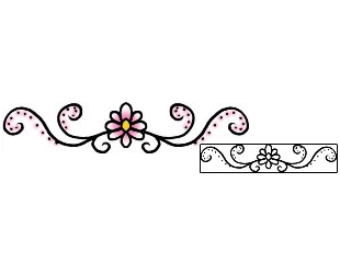 Daisy Tattoo Specific Body Parts tattoo | PPF-03040