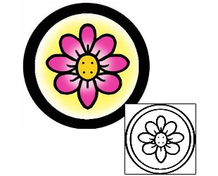 Daisy Tattoo Specific Body Parts tattoo | PPF-03047