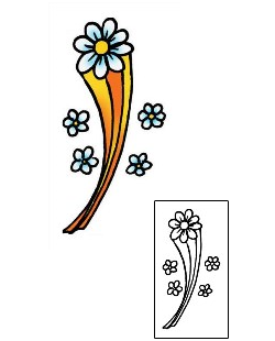 Daisy Tattoo Specific Body Parts tattoo | PPF-03067