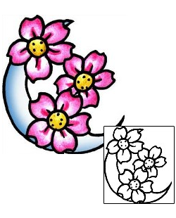 Cherry Blossom Tattoo Specific Body Parts tattoo | PPF-03075