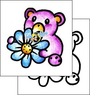 Bear Tattoo daisy-tattoos-pablo-paola-ppf-03093