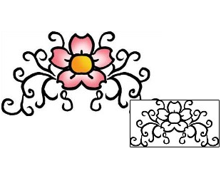 Daisy Tattoo Specific Body Parts tattoo | PPF-03106