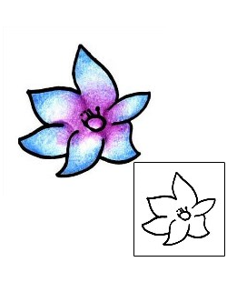 Flower Tattoo Specific Body Parts tattoo | PPF-03109