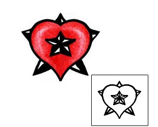 Heart Tattoo For Women tattoo | PPF-03116