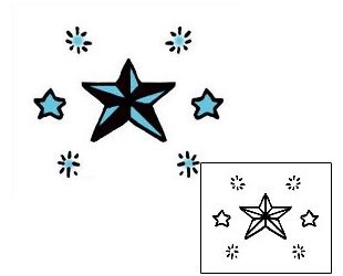 Star Tattoo Astronomy tattoo | PPF-03126