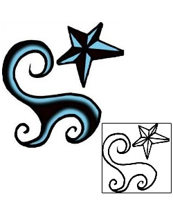 Star Tattoo Astronomy tattoo | PPF-03180